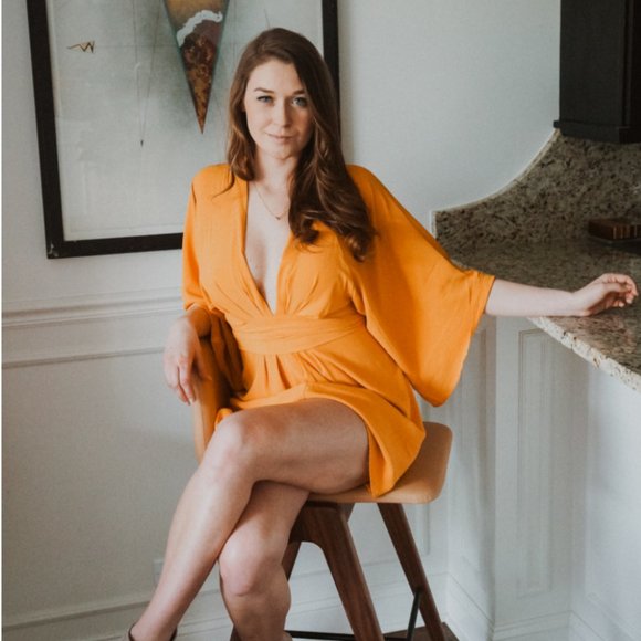 Tied-waist kimono dress - Picture 3 of 4